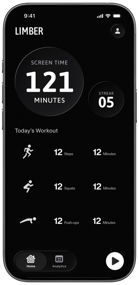 Limber mockup