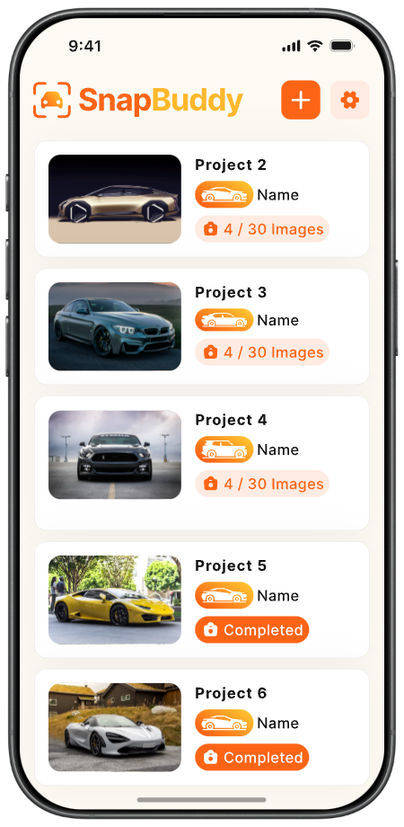 SnapBuddy mockup